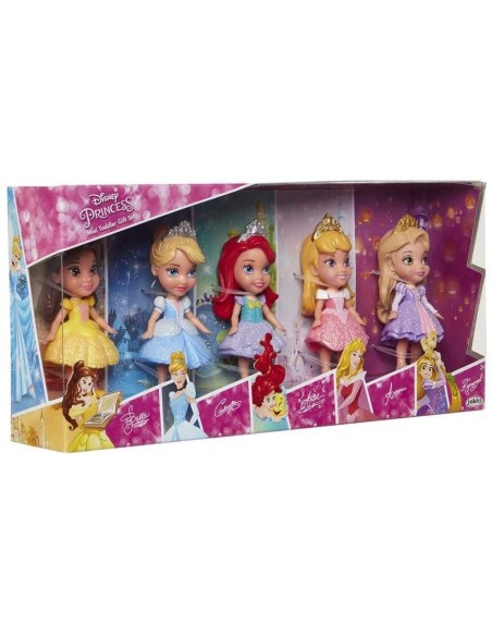 Faceta Agencia de viajes Disciplinario Princesa Disney Pack con 5 Mini Muñecas