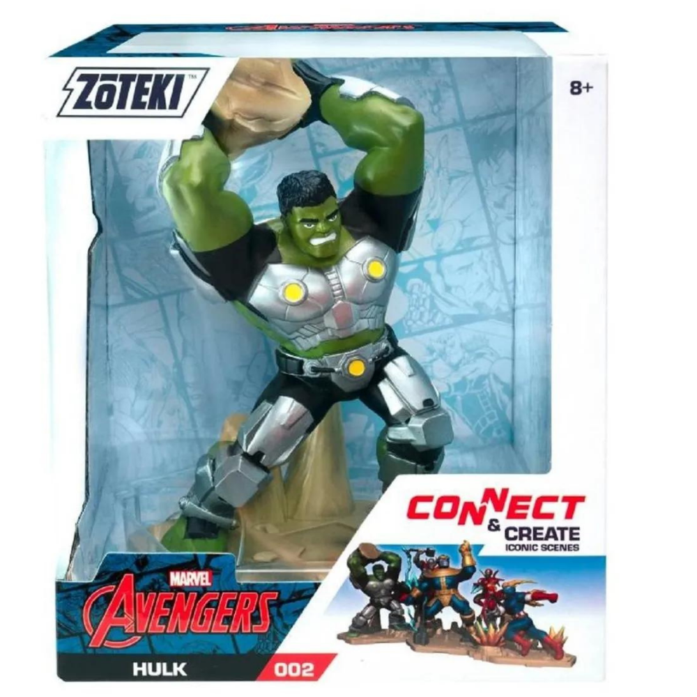 Figura Pack Avengers Hulk 15 Cm