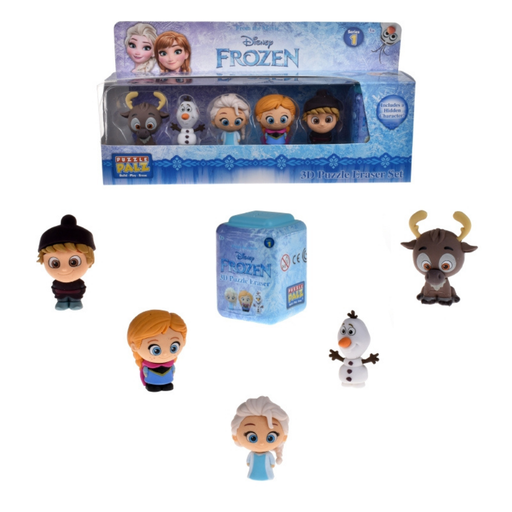Pack 6 Figuras de Goma Disney Frozen
