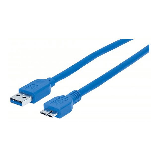 Cable Usb Super Speed Micro - B (0.5 Mt)