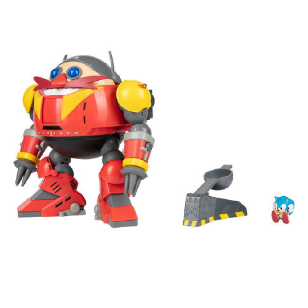 Playset de Combate Robot Eggman y Sonic