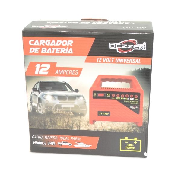 Cargador de Baterias 6 y 12 Vdc