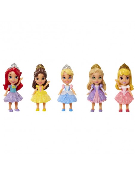 Multi pack con 6 mini muñecas Disney Princess